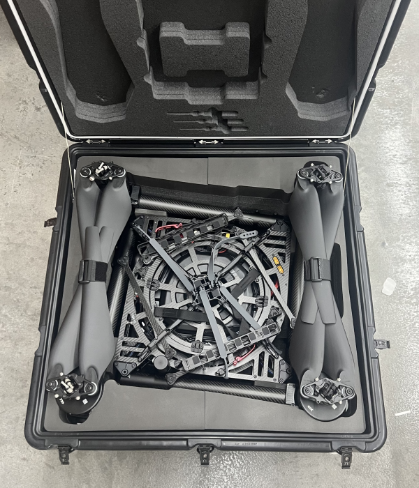 Alta X aircraft only in travel case