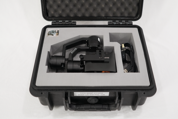 Pelican case for Workswell camera and gimbal